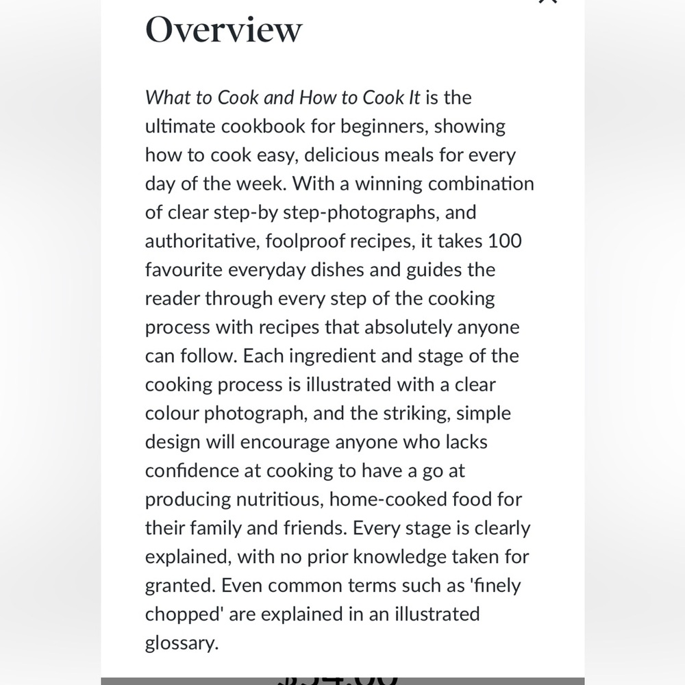 WHAT TO COOK  & HOW TO COOK IT by  JANE HORNBY Phaidon Cookbook - Picture 12 of 12